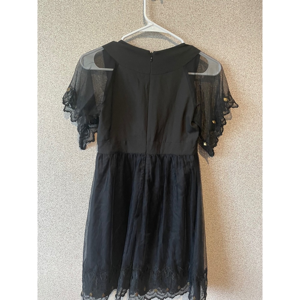 Guess by Marciano Black Embellished Tulle Dress XS Cocktail Party‎ - Picture 6 of 7